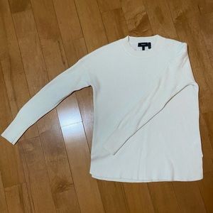Theory ribbed cashmere sweater